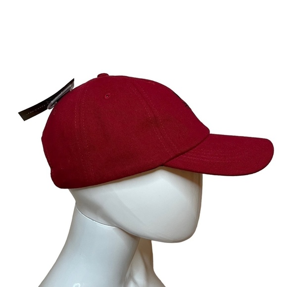NWT Madd Hatter 100% Cotton Adjustable Cat Mom Baseball Hat, Red. - Picture 2 of 11